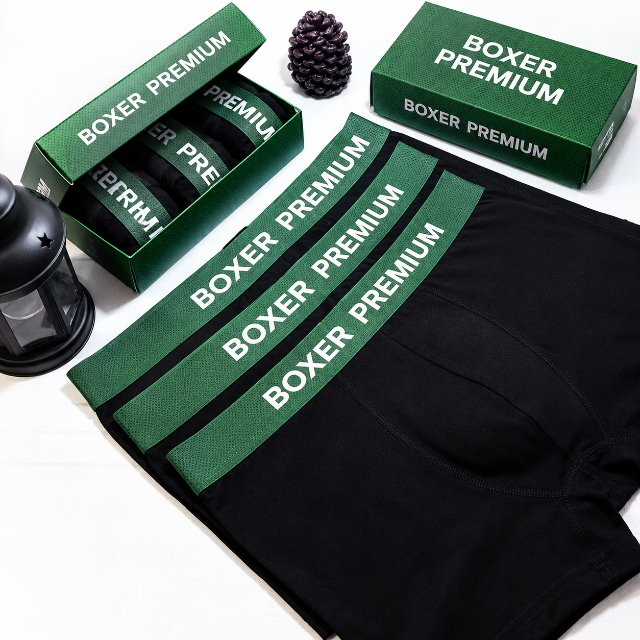 Boxer Premium - hediye kutusu ve ürün